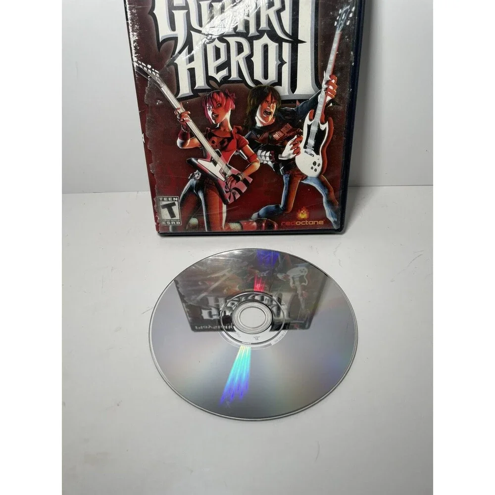 Guitar Hero II 2 (Sony PlayStation 2, 2006) Black Label PS2 Complete w/ Manual